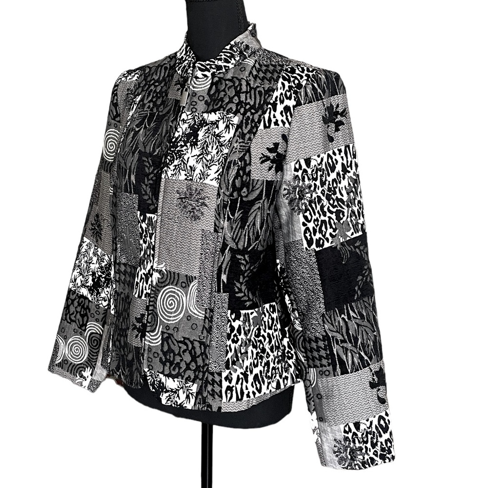 Dress Barn Black & Gray Jacket
